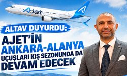 AJet’ten Alanya’ya kış müjdesi: Ankara seferleri devam edecek