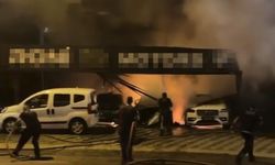 Suç örgütü adına oto galeriyi kundaklayan 3 kişiye gözaltı