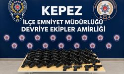 Antalya'da polis kaçak silah operasyonu yaptı