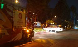 Takla atan otomobil kullanılamaz hale geldi