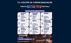 Antalya'da 9 gün kültür ve sanat şöleni