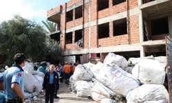 Antalya'da hurda ve atık depolarına operasyon