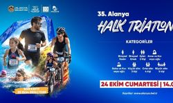 35. Alanya Halk Triatlonu 24 Ekim'de gerçekleştirilecek
