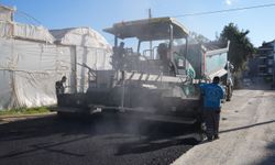 Alanya Belediyesi Payallar’da 3,5 kilometrelik sıcak asfalt çalışması başlattı