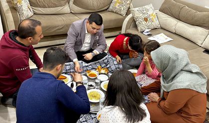 Başkan Tütüncü, iftar sofralarına konuk oluyor