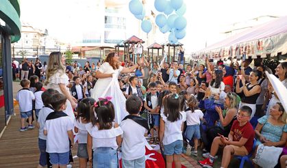 Alanya'da Kreş ve Çocuk Akademisi'nde mezuniyet heyecanı