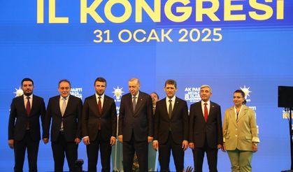 AK Parti Antalya İl Kongresi'nde yeni yönetim belirlendi