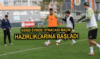 Alanyaspor, Başakşehir maçının hazırlıklarına başladı
