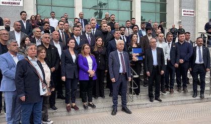 Duruşma sonrası CHP Antalya basın açıklaması yaptı