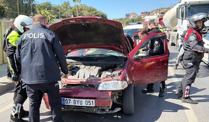 Alanya'da 'dur' ihtarına uymayan sürücüye 357 bin lira ceza