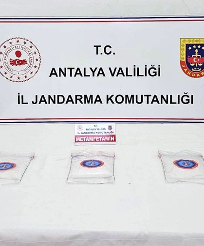 Antalya'da jandarma ekiplerinden uyuşturucu operasyonu