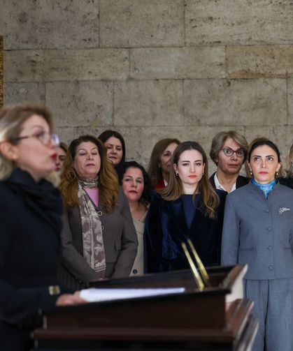 Başkan Vekili Özdemir Ata'nın huzurunda