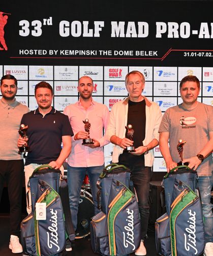 Pro-Am Golf Turnuvası'nda Max Kramer, şampiyon oldu