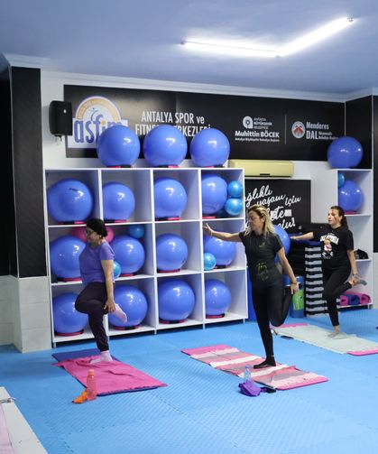 Ücretsiz spor kurslarına yoğun ilgi