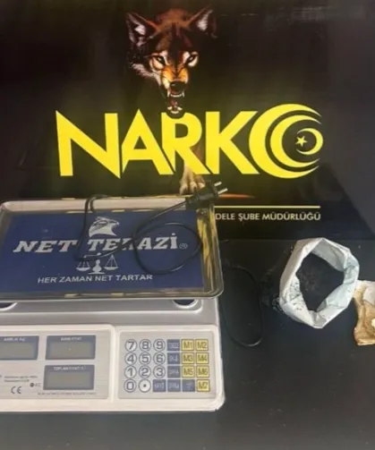 Düzce'de uyuşturucu operasyonunda 1 şüpheli yakalandı