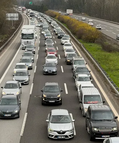 Bayram dönüşü yoğunluğu