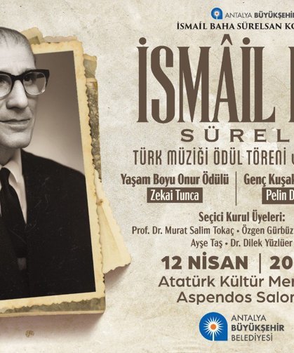 İsmail Baha Sürelsan anısına ödül töreni ve konser