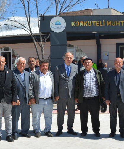 Kurum amirleri ve muhtarlarla toplantı