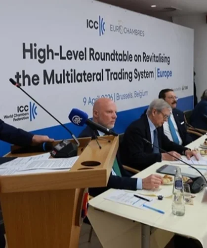 Bakan Bolat Brüksel'de yuvarlak masada konuştu