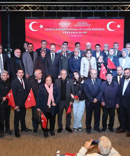 Gaziantep'te Başkan Şahin şehit aileleri ve gazilerle buluştu