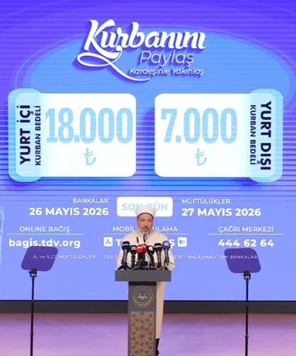 Vekaletle kurban kesim bedeli belli oldu