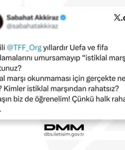TFF iddialarına İletişim'den yalanlama: İstiklal Marşı uygulaması sürüyor