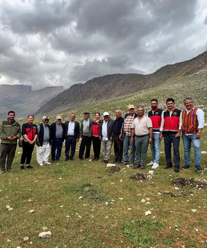 Çakmak balı için saha incelemesi