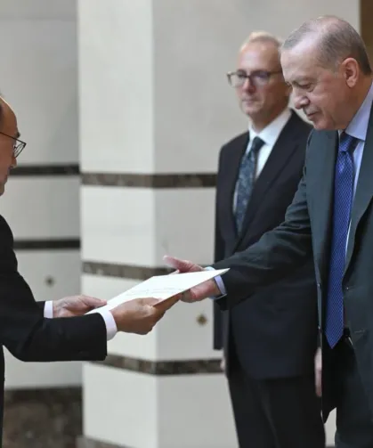 Cumhurbaşkanı Erdoğan, Büyükelçilerin güven mektuplarını kabul etti