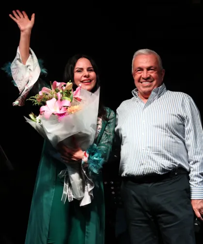 Nilüfer'de caz gecesinde Şenay Lambaoğlu sahne aldı