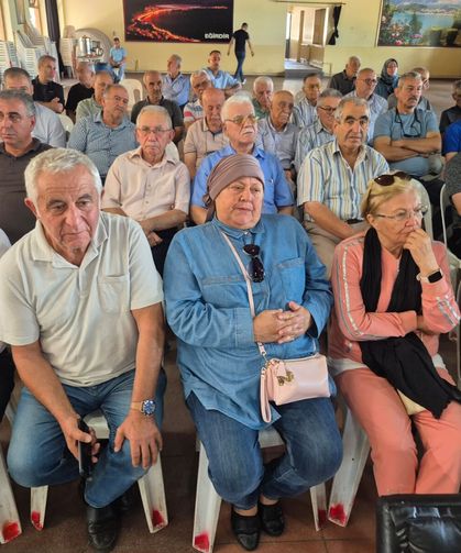 Tahliye kararı verilen evlerin sahipleriyle toplantı yapıldı