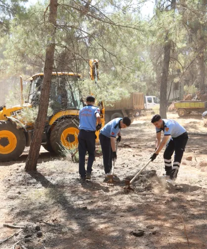 Gaziantep'te orman yangınlarına karşı seferberlik