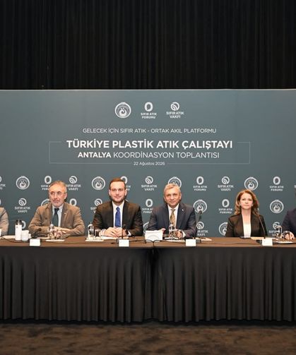 Antalya'da plastik atıklara karşı ortak akıl buluşması