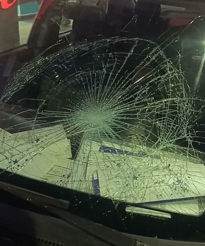 Otomobilin çarptığı yaya yaralandı