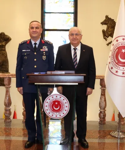 Bakan Güler, Hava Kuvvetleri Komutanı Dalkıran'ı kabul etti