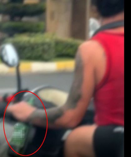 Alkollü motosikletliye 107 bin lira ceza