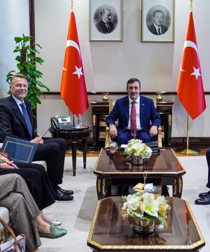 Cevdet Yılmaz, 4 ülkenin büyükelçisini ağırladı