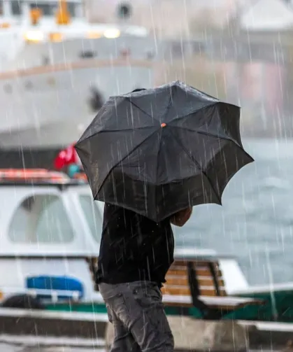 İstanbul için kuvvetli sağanak ve fırtına uyarısı