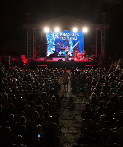 Phaselis Festivali'nde izleyici rekoru