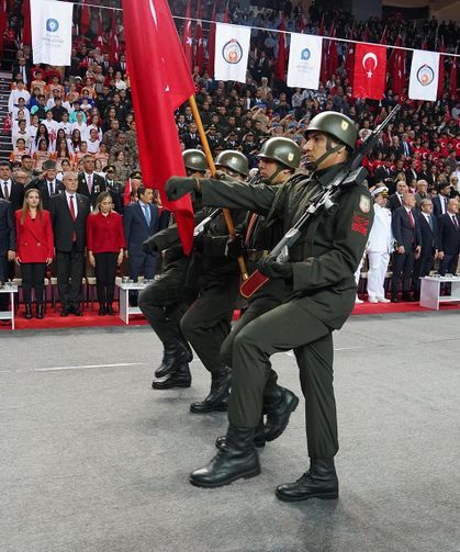 Cumhuriyet'in 103'üncü yıl dönümü kutlandı
