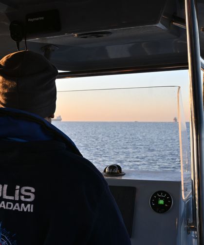 Deniz polisinden Konyaaltı'nda SUP board denetimi
