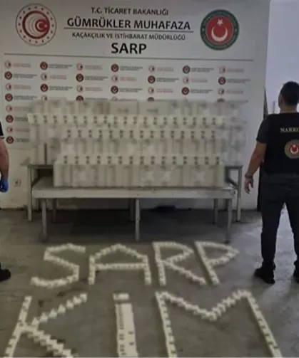 Gümrük kapılarında uyuşturucu operasyonu! 5 ayrı operasyonda yüklü miktarda madde ele geçirildi