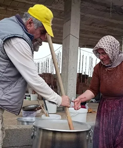 Mardin'de asırlık bağ bozumu heyecanı