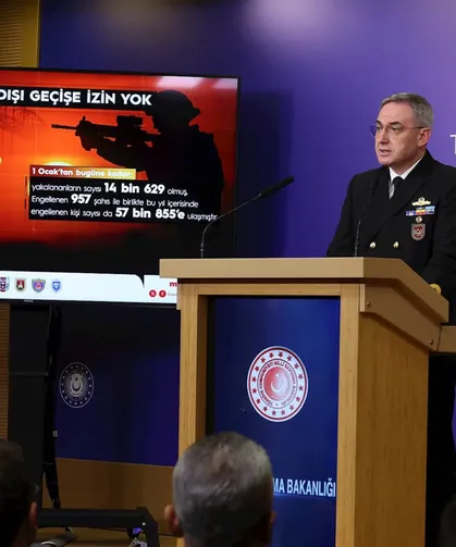 MSB duyurdu: Hudutlarda 422 kişi yakalandı