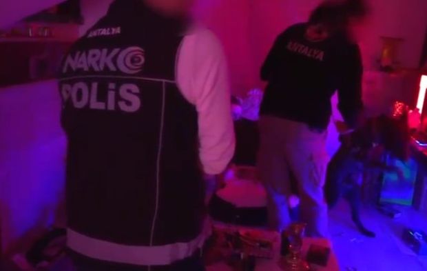 Alanya’da dev narkotik operasyonu