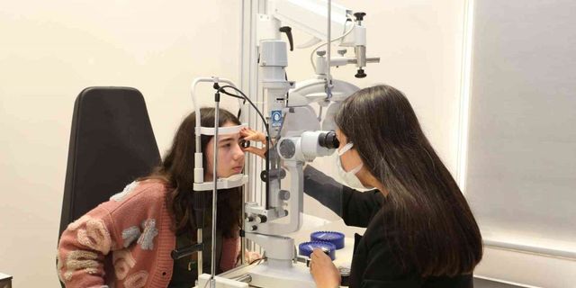 Belediye Sağlık Merkezi’nden 31 bin 461 kişiye göz sağlığı hizmeti