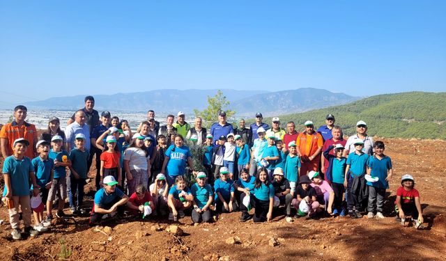 Cumhuriyetimizin 100. yılı etkinlikleri kapsamında fidan dikildi