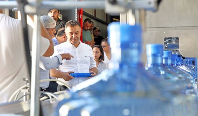 Alanya'nın suyu Alaiye hizmete girdi