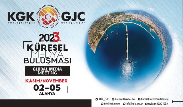 3. Küresel buluşması...  2-5 Kasım’da Alanya’da