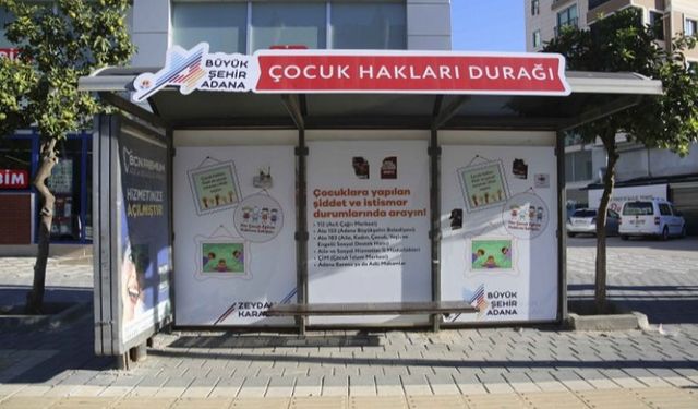 Adana Büyükşehir'den Çocuk Hakları Durağı
