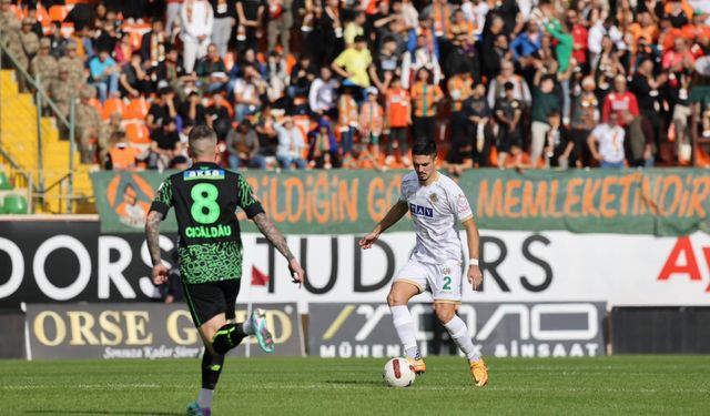 Alanyaspor, Konyaspor 2-2 berabere kaldı